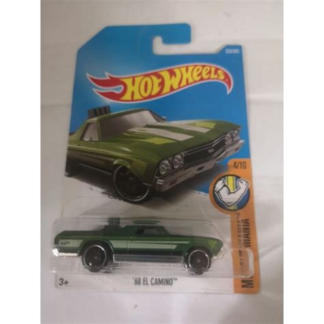 Hot Wheels El Camino Card With Bent Line Blister With Dent Mark Shopee Malaysia