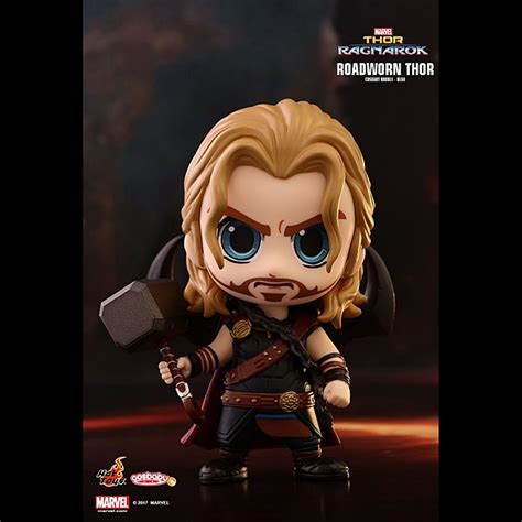 Hot Toys Thor Ragnarok Roadworn Thor Cosbaby S Bobble Head