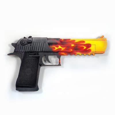 Характеристики Деревянный пистолет Десерт Игл Пламя КС ГО / Дигл ...