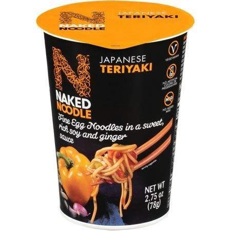 Naked Noodles Japanese Teriyaki G Black Vanilla Gourmet