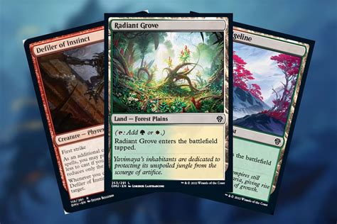 Magic The Gathering S Dominaria United Features Common Dual Lands