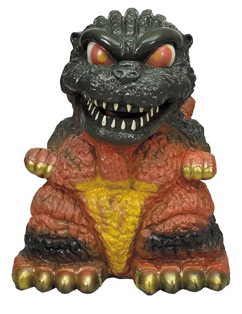 Burning Godzilla Huge Money Box