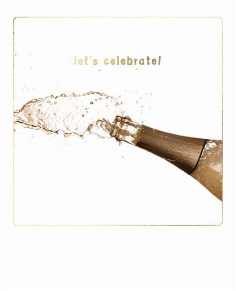 Postkarte Let S Celebrate Sekt Happy Memories Kollektion