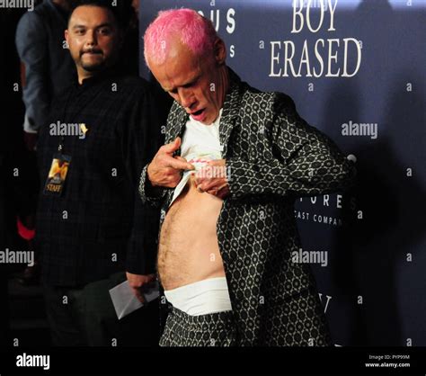 Los Angeles Ca October Musician Flea Of The Red Hot Chili Peppers Attends The Premiere Of
