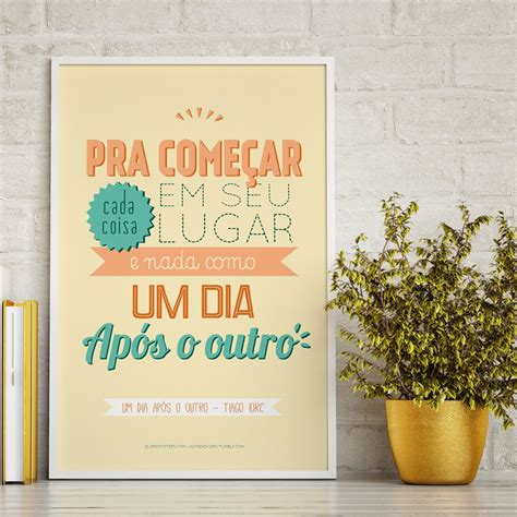 Um Dia Após O Outro - Poster Um Dia Após O Outro - Tiago Iorc