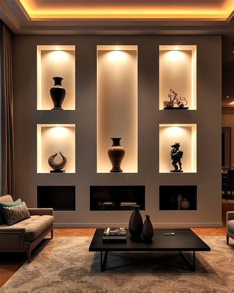 wall niche ideas  display art  decor creatively