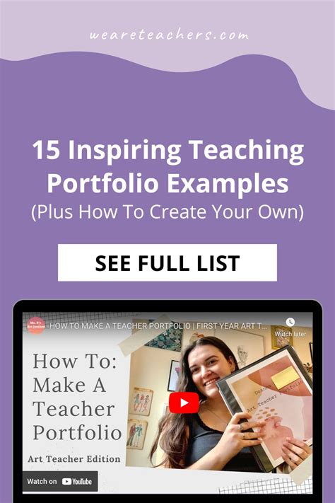 15 Teaching Portfolio Examples Plus How To Create Your Own