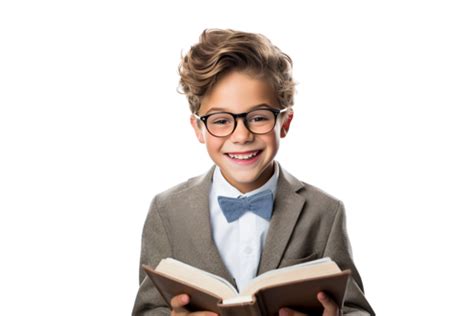 Page 2 Studious 3d Boy Reading Book Png Transparent Background Png