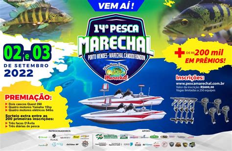 Inscrições à Pesca Esportiva ao Tucunaré continuam abertas em Marechal