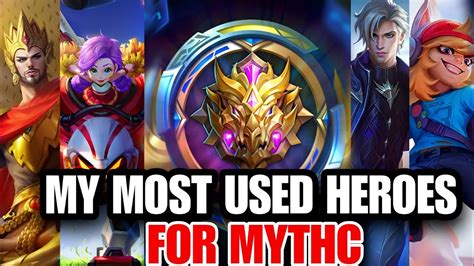 Best Heroes For Solo Mythic Mobile Legends Best Heroes For Solo