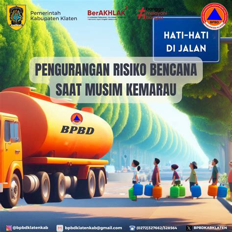 Pengurangan Risiko Bencana Saat Musim Kemarau Kabupaten Klaten