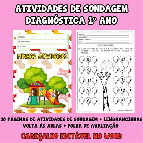 Atividade Sondagem 1 Ano