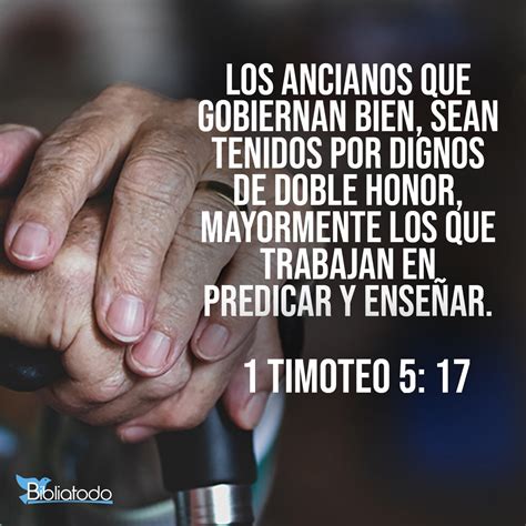 Timoteo Rv Los Ancianos Que Gobiernan Bien Sean Tenidos