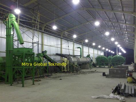 Mesin Pembuat Pupuk Granul Fertilizer Production Plant Mitra Global