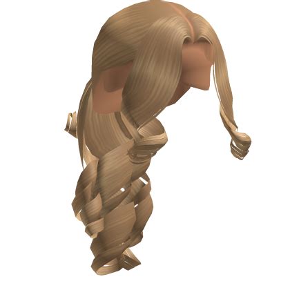Curly Fluffy Ponytail Honey Blonde Roblox
