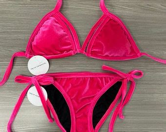 Hot Strappy Bikini Etsy