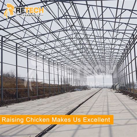 Prefabricated Steel Structure Broiler Chicken House Building Poultry