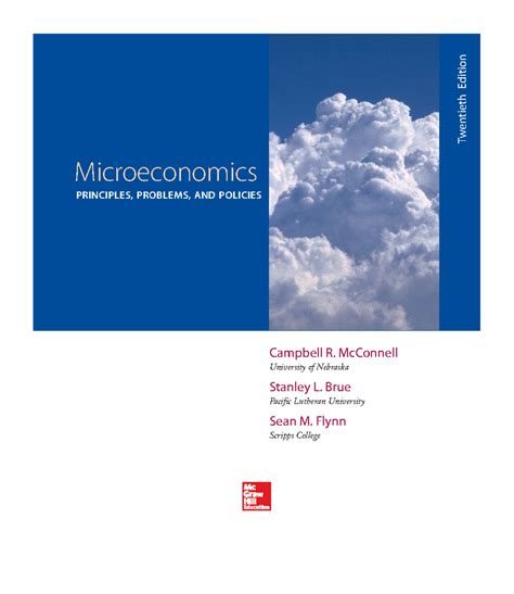 Microeconomics Principles Problems And Policies