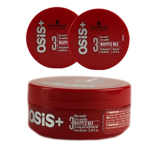 Schwarzkopf Professional Osis Texture 2 X 85 Ml Whipped Wax Haarwachs