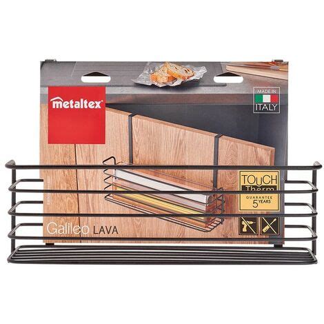 Panier Long S Rie Galileo Lava Metaltex Finition Touch Therm Couleur Noir