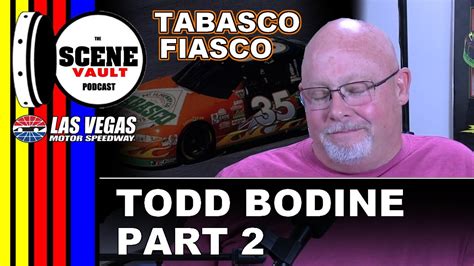 The Scene Vault Podcast NASCAR Champion Turned Broadcaster Todd