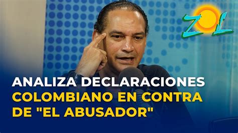 José Laluz comenta declaraciones de colombiano en contra de El