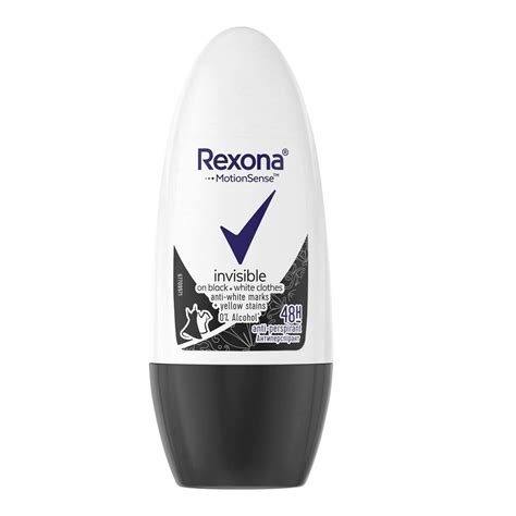 Rexona Preto E Branco - Rexona Invisible Black&White Kadın Roll-On 50 Ml | Kağan Parfümeri