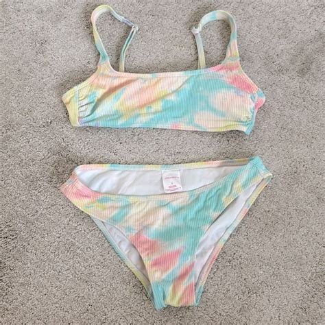 Xhilaration Swim Xhileration Bikini Set Tie Dye Poshmark