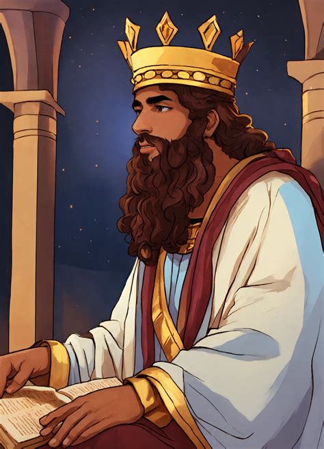 lexica  year  king solomon   bible  cartoon