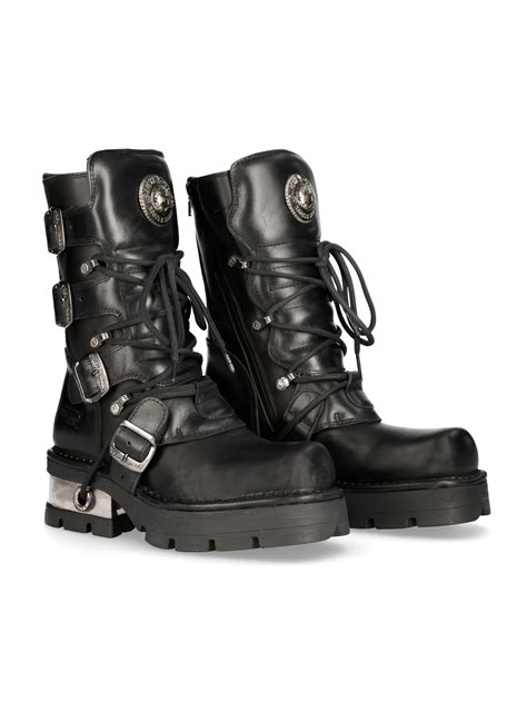 Mens Gothic Rock And Steampunk Boots Stylish Footwear