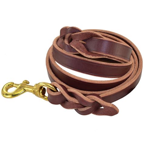 Dog Training Leather Leash | 6' Dog Lead - J&J Dog Supplies