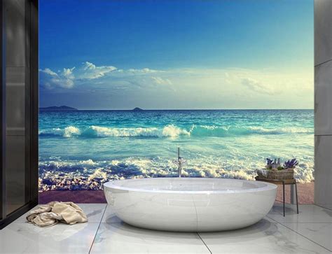 Фотообои для ванной комнаты - отличное решение для оформления интерьера ...