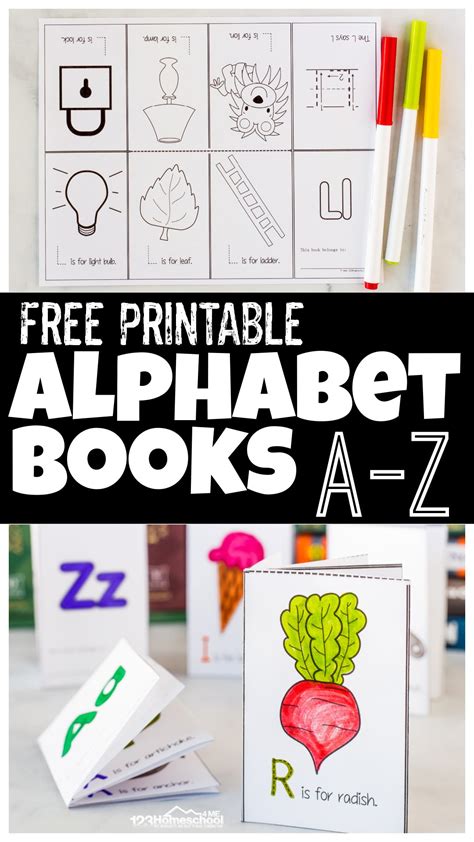 Printable Abc Alphabet Books With Pictures Pdf Free Download