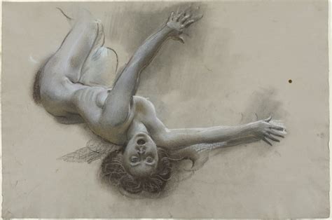 Female Nude Supine With Head Turned Down The Art Institute Of Chicago