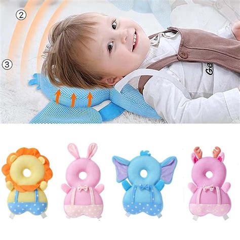 Мягкая защита головы ребенка, хлопковая подушка, устойчивая к падению ...