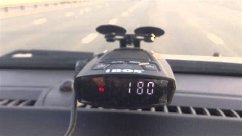 Радар детектор iBOX Х10 GPS против камеры КОРДОН - YouTube