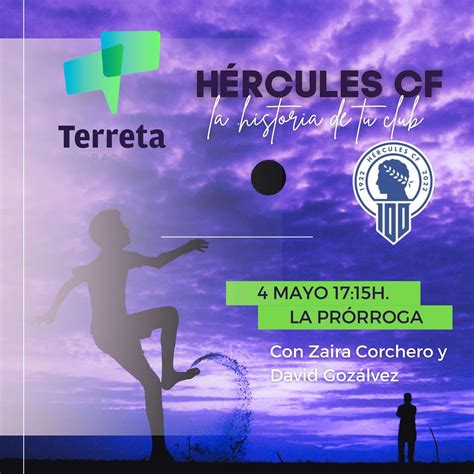 Terreta Radio estrena "Hércules C.F.: cien años de historia de tu club