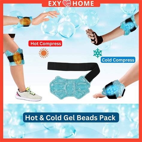 Hot Cold Therapy Gel Wrap For Ankle Wrist Elbow Knee Tendonitis Swelling Pain Relief Warm Pack