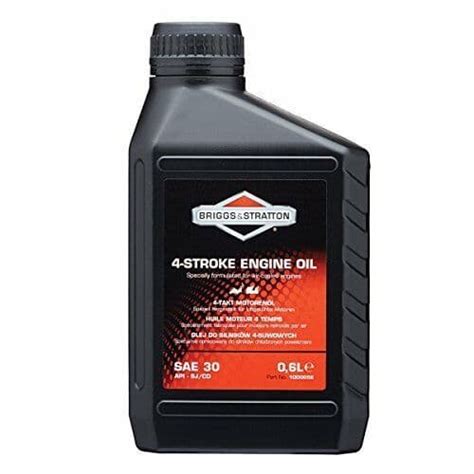 Briggs And Stratton Sae 30 4 Stroke Engine Oil 600ml Bottle