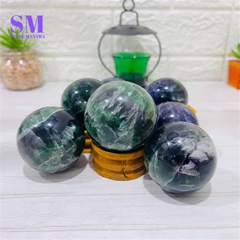 Gmestones Natural Crystal Gemstone Healing Stone Sphere Ball Size