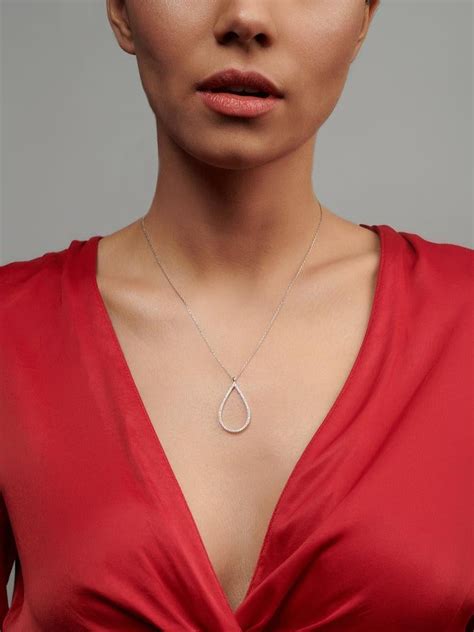 Buy Silver Drop Necklace For Women From Curio Cottage Ucuriocottagefan