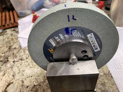 Arbor spacers/washers to balance a wheel | The Hobby-Machinist