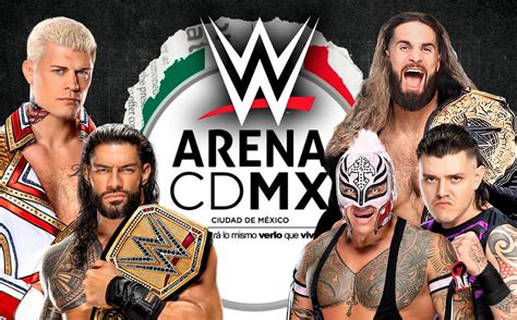 Cartelera Confirmada De Wwe Para Super Show En Cdmx ¡hay 3 Luchas