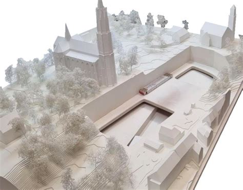 Geplante Fuß- und Radwegbrücke nahe der Heilig Kreuz Kirche am