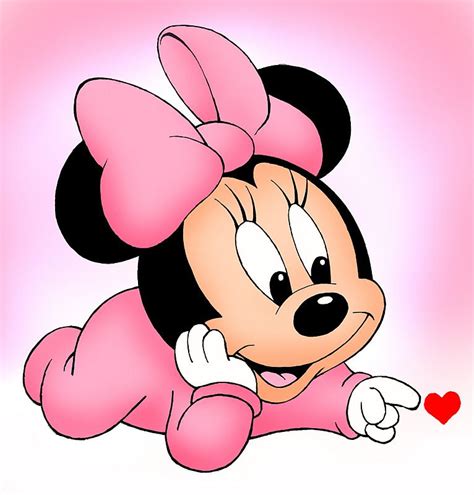 Imagens Minnie Baby! | Minnie mouse cartoons, Minnie mouse drawing ...