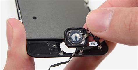 Как починить кнопку Домой и Touch ID в iPhone