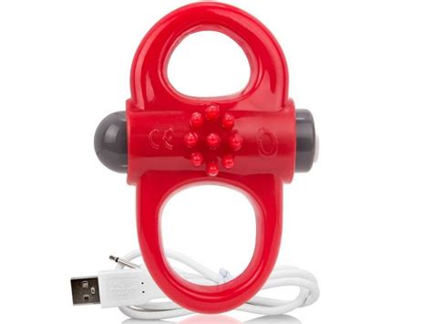 Screaming O Anillo Vibrador Recargable Yoga Rojo Sex Shop Alcorc N