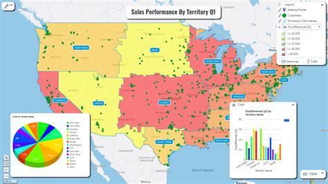 Sales Territory Map Template Free