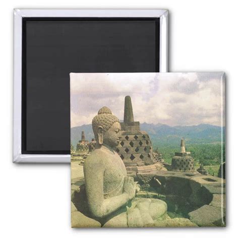 Im N Indonesia Vintage Templo Budista Borobodur Zazzle Es