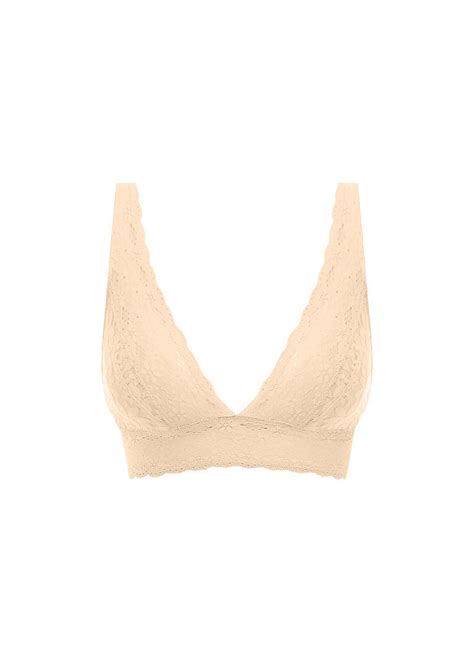 Biustonosz Braletka Wacoal HALO LACE WA NUE Soft Cup Bra Nude Nude